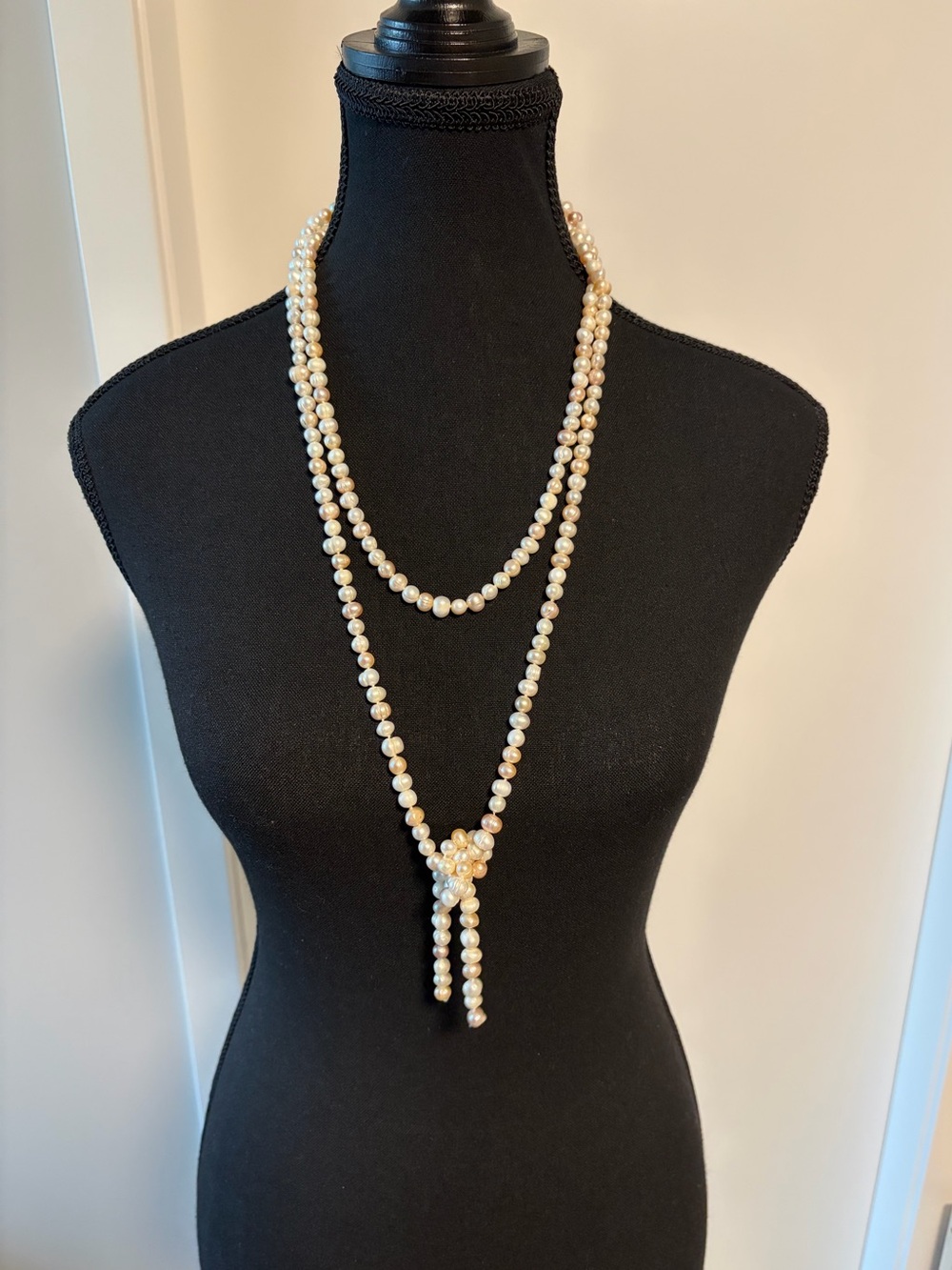 Vintage Baroque Fresh Water Pearl Necklace
